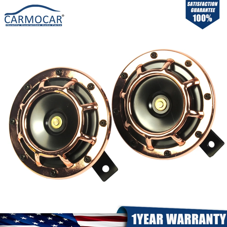 Супергромкое крепление решетки компактный электрический звуковой гудок комплект для шампанского 12 В - Изображение 2 из 4