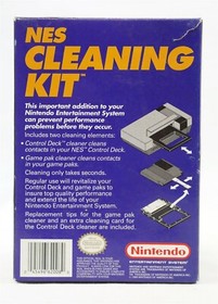 VINTAGE 1989 Nintendo NES Cleaning Kit in Original Box