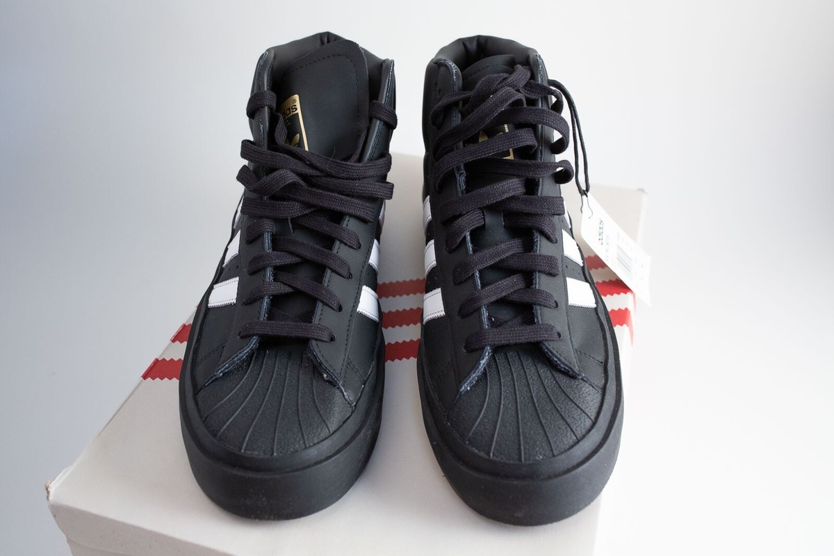 Size 11 - 424 x adidas Pro Model Core Black for sale online | eBay
