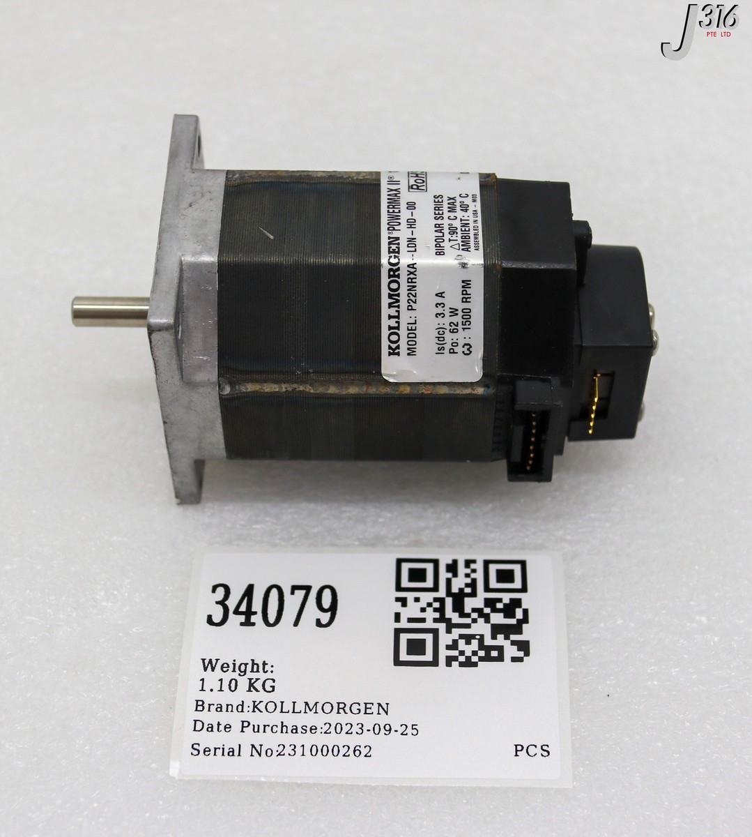 専用ページ❷ 34079 KOLLMORGEN 1.8  STEP MTR, POWERMAX II W/ ENCODER P22NRXA-LDN
