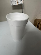 Foam cups pack of 25 units, 3 packs in total. 75 cups of 10 oz