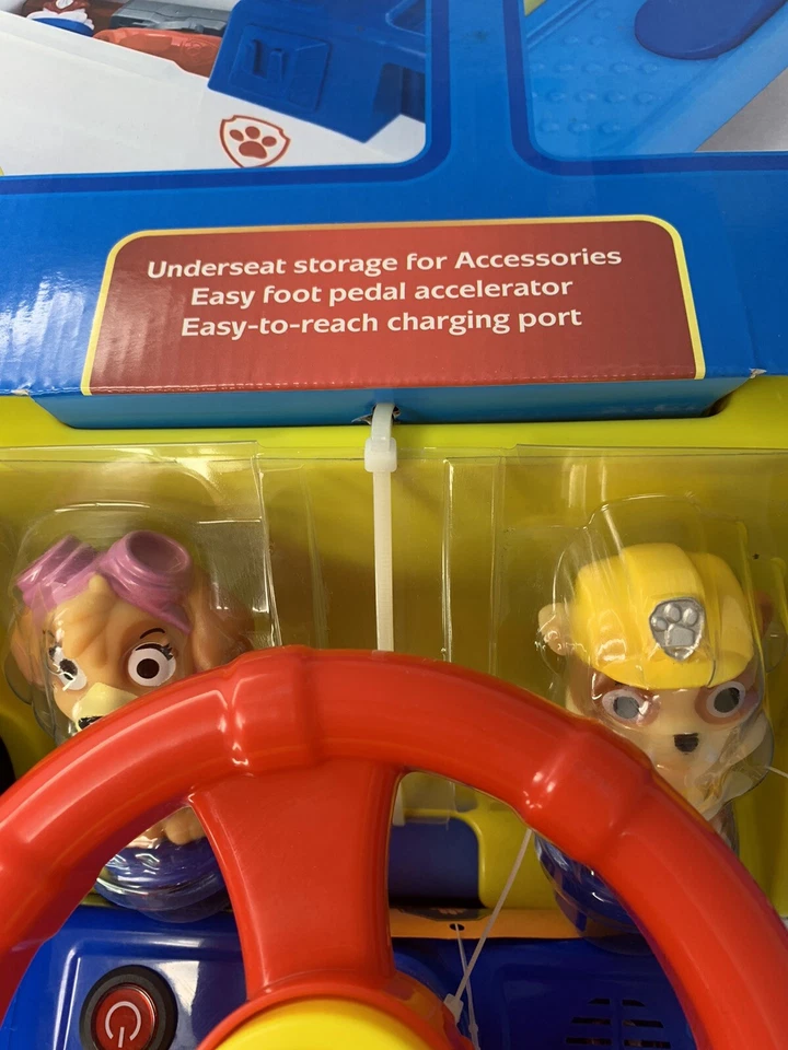 PAW Patrol 6 Volt Ride-On Electric Quad Playset by Huffy New - Image 2 of 4