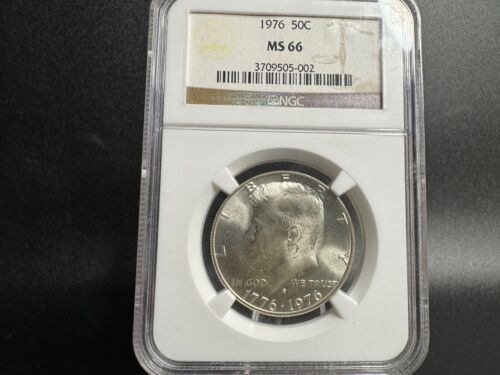 1976 - NGC - MS66 - Kennedy Half Dollar