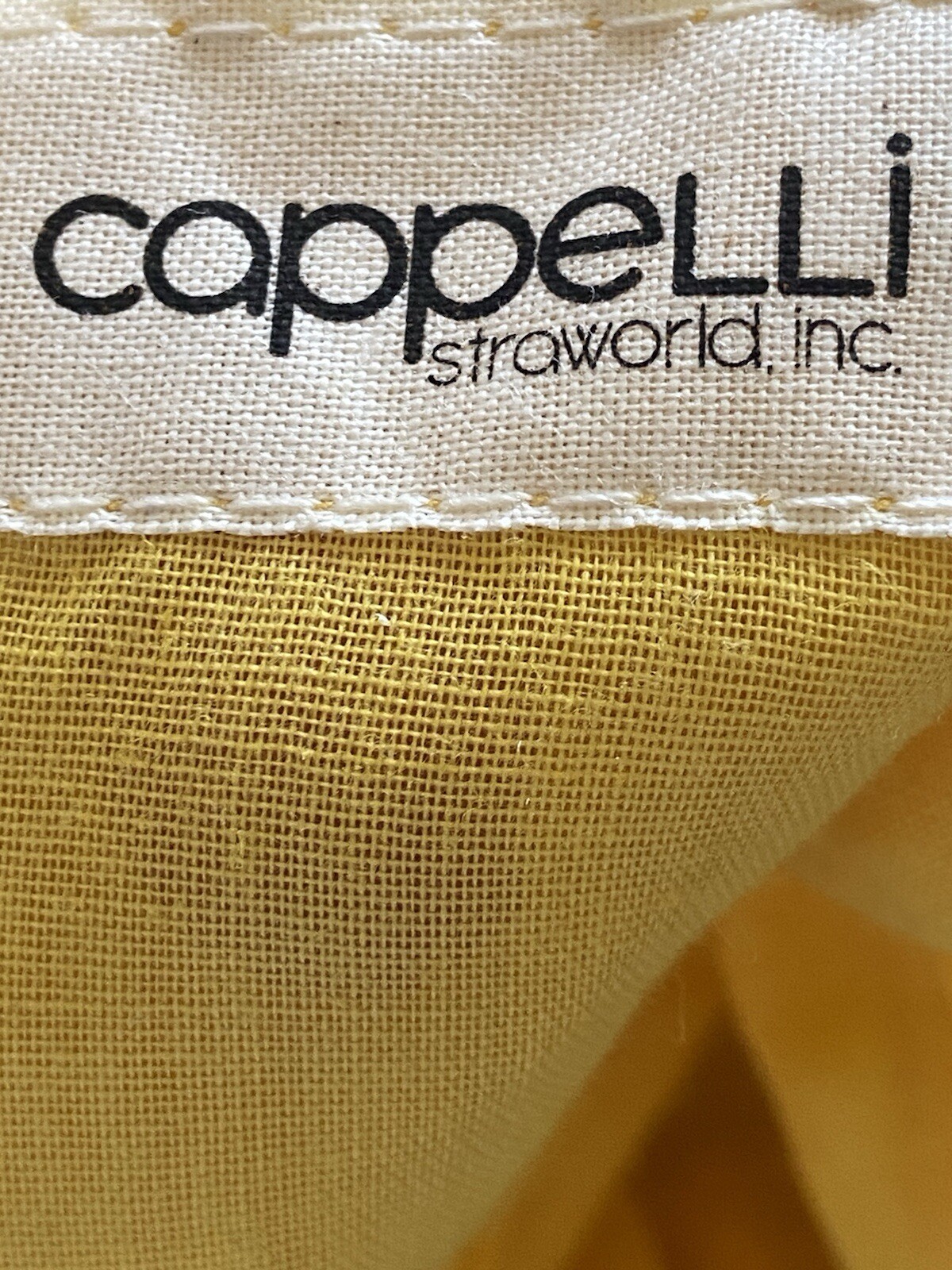 Cute pineapple Cappelli  brand drawstring Bag cro… - image 4