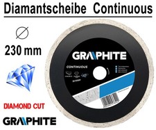 Diamanttrennscheibe Diamantscheibe Trennscheibe Ø 230 mm Trockenschnitt Continus
