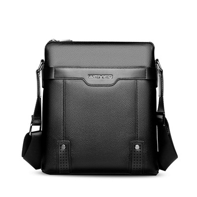 FANDARE Retro Borsa a Tracolla Tela Borse a spalla per 14 pollici Laptop Ventiquattrore Uomo Donna Messenger Bag Borsa Zainetto Briefcase Multifunzione per viaggio lavoro scuola università Blu Navy