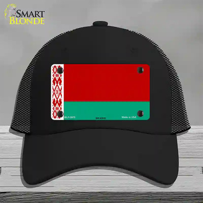 Belarus Flag Novelty License Plate Hat