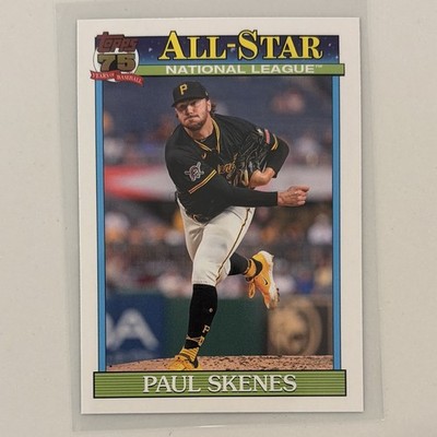 Topps 75 Paul Skenes All-Star Insert Pittsburgh Pirates