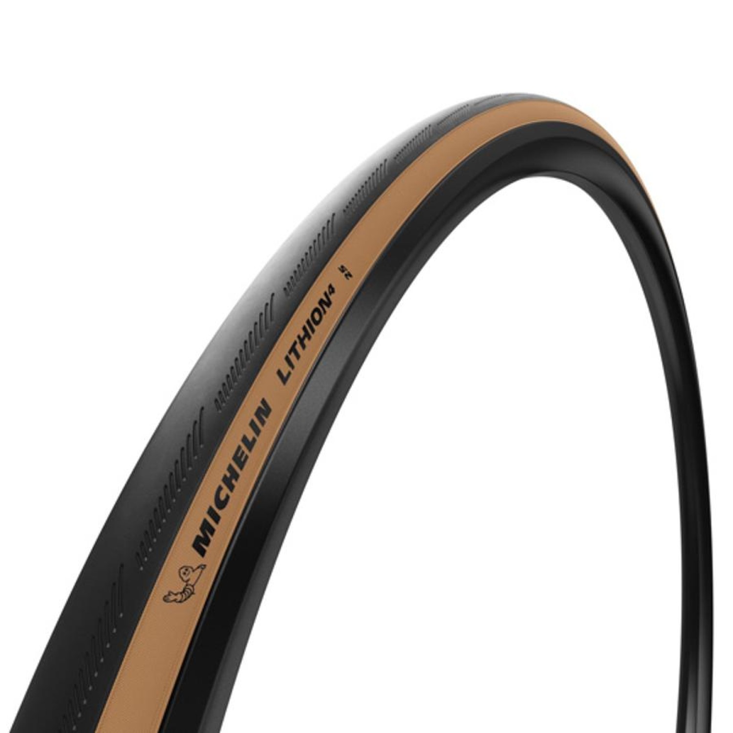 Pneu route 700x28C Michelin Lithion 4 Classic tringle souple noir et beige