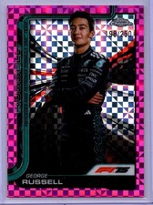 2025 F1 Driver George Russell 198/250 Mercedes-AMG Petronas Formula One Team #7