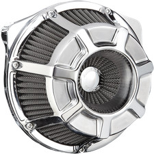 Arlen Ness Inverted Series V-Twin Air Cleaner Chrome Beveled 18-918 USA Made