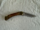 Beautiful Rare Buck Oak Custom Shop CKS 110 folding hunter knife original box — photo 6