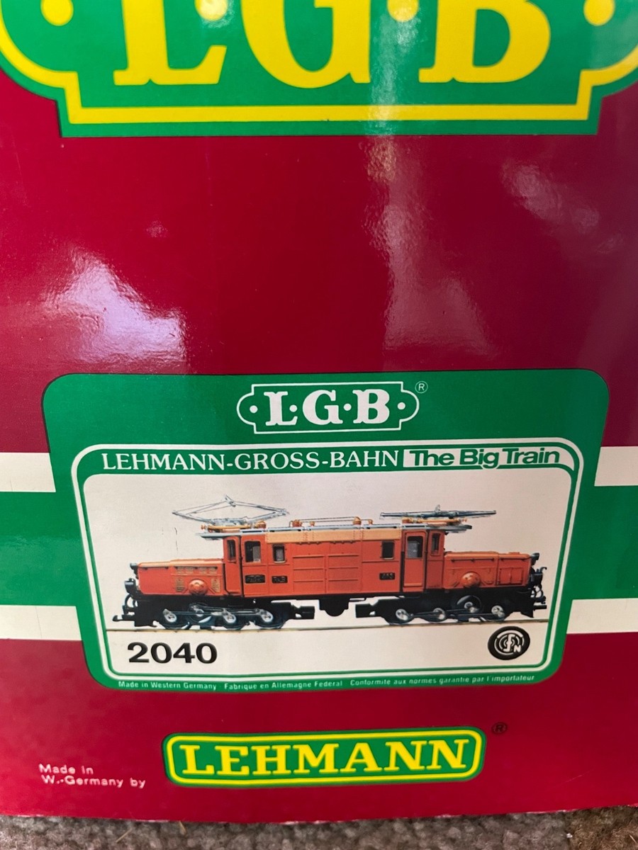 LGB RhB Crocodile 1980 G Scale Electric Locomotive - Brown (2040