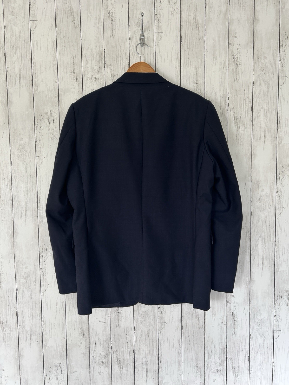 Tuta uomo Chester Barrie 44R giacca 38R pantaloni lana navy due pezzi Savile fila