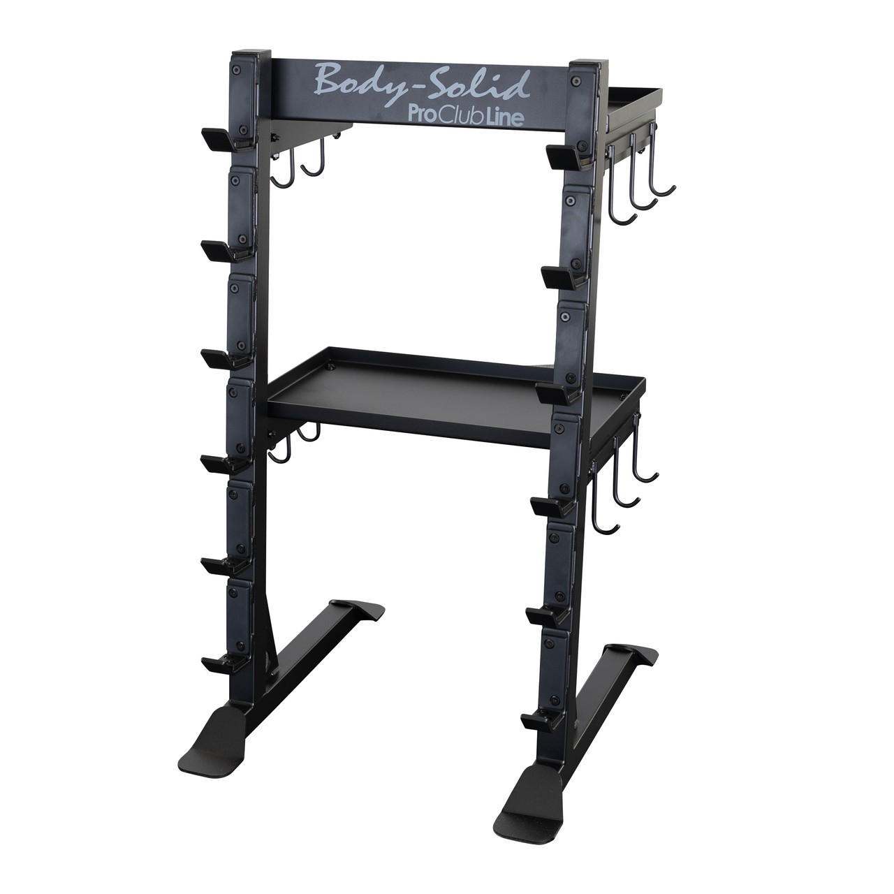 Body-Solid Pro Clubline Fitness Gym Storage Rack