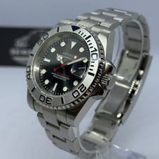Seiko Yacht Master Mod NH35 40mm Automatic Watch / Oyster / Jubilee / Rubber
