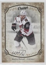 2015-16 Upper Deck Champ's Gold Front Martin Hanzal #98 0a4