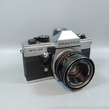 35mm Spiegelreflexkamera - PRAKTICA MTL 50 analoge 35mm Spiegelreflexkamera mit 50mm F1.8 Objektiv