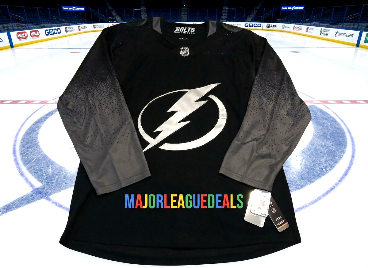 adidas NHL Tampa Bay Lightning Authentic Alternate Jersey DW4834
