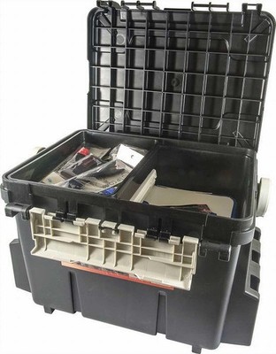 Meiho Bucket Mouth Box 7000 - Black