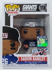 Funko POP! Football - Saquon Barkley #118 Home Jersey NY Giants NFL DAMAGED BOX