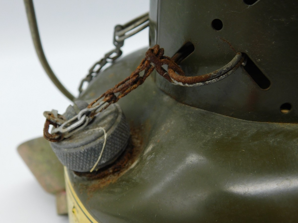 1959 Coleman US Army Military Gasoline Fuel Lantern - Untested