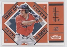 2017 Panini Contenders Draft Picks Game Day Tickets Adam Haseley #12 0b5
