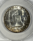 1956 Franklin Half Dollar : ANACS MS66FBL — photo 4