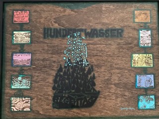 Hundertwasser Signed Numbered Rainy Day Look at it on a rainy day Autograph