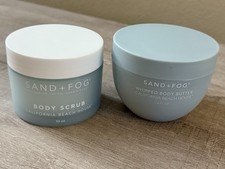 SAND  FOG California Beach House Body Scrub  Whipped Body Butter Set