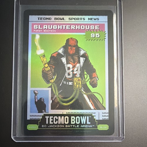 2026 Bo Jackson Battle Arena Tecmo Bowl Webster Slaughter SLAUGHTERHOUSE Glow Te