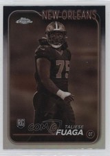 2024 Topps Chrome Rookies Sepia Refractor Taliese Fuaga #296 1kc2