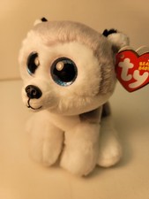 Ty Beanie Baby - BUFF the Husky Dog (6 Inch) Stuffed Plush Animal Toy NEW MWMTS