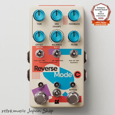 Chase Bliss Audio Reverse Mode C 2025 Limited Edition Reverb Delay Gitarrenpedal