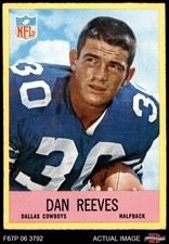 1967 Philadelphia #58 Dan Reeves Cowboys RC HOF 5.5 - EX+