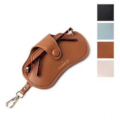 Kedzie Womens Eyewear Case  with Keychain