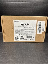 Elecom M-XT4DRBK Wireless EX-G Trackball Mouse Left-Hand Ergonomic Open Box New