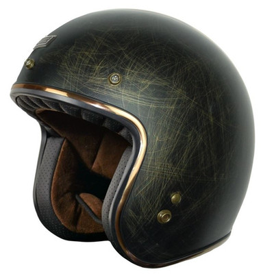 Original Jethelm Erstschach Bronze Old Style Cafe Racer Scrambler Bobber