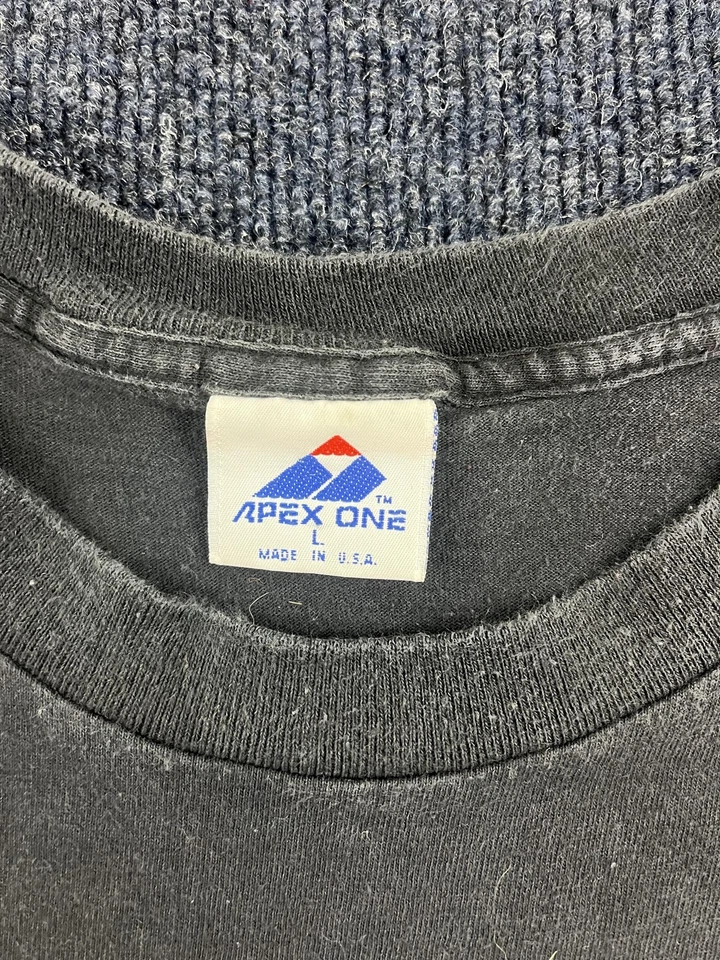 Vintage Russia Shirt Mens Large Black Soccer World Cup USA 94 Double Sided 90s - Image 4 of 4