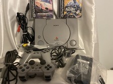 Sony PlayStation Console Bundle with 2-controllers 2 Nunchucks see pics for All