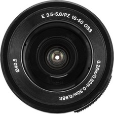 Sony E PZ 16-50mm f/3.5-5.6 OSS Lens for Sony E-Mount Cameras Black
