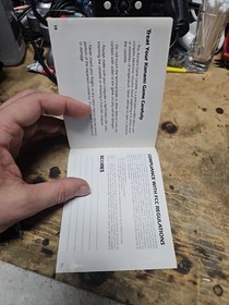 Gradius NES originale Nintendo solo manuale autentico