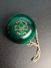 Rare Vintage Duncan Imperial Yoyo Green 1960's 