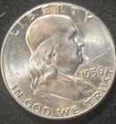 1956 Franklin Half Dollar 90% Silver