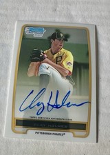2012 Bowman Chrome Clay Holmes 1st Bowman Chrome Auto #BCP77