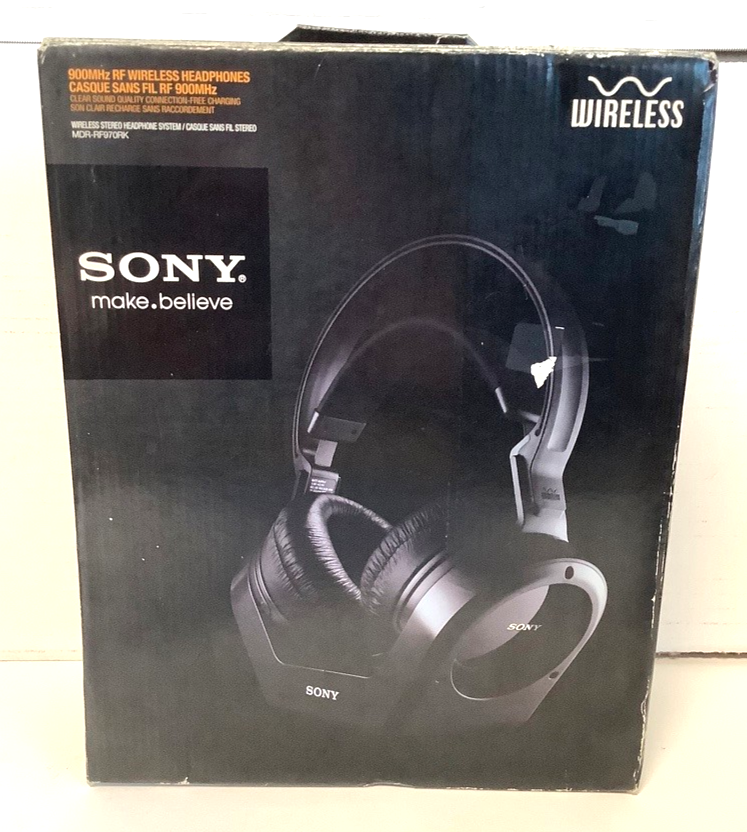 Sony MDR-RF970RK Headband RF Wireless Stereo Headphones and