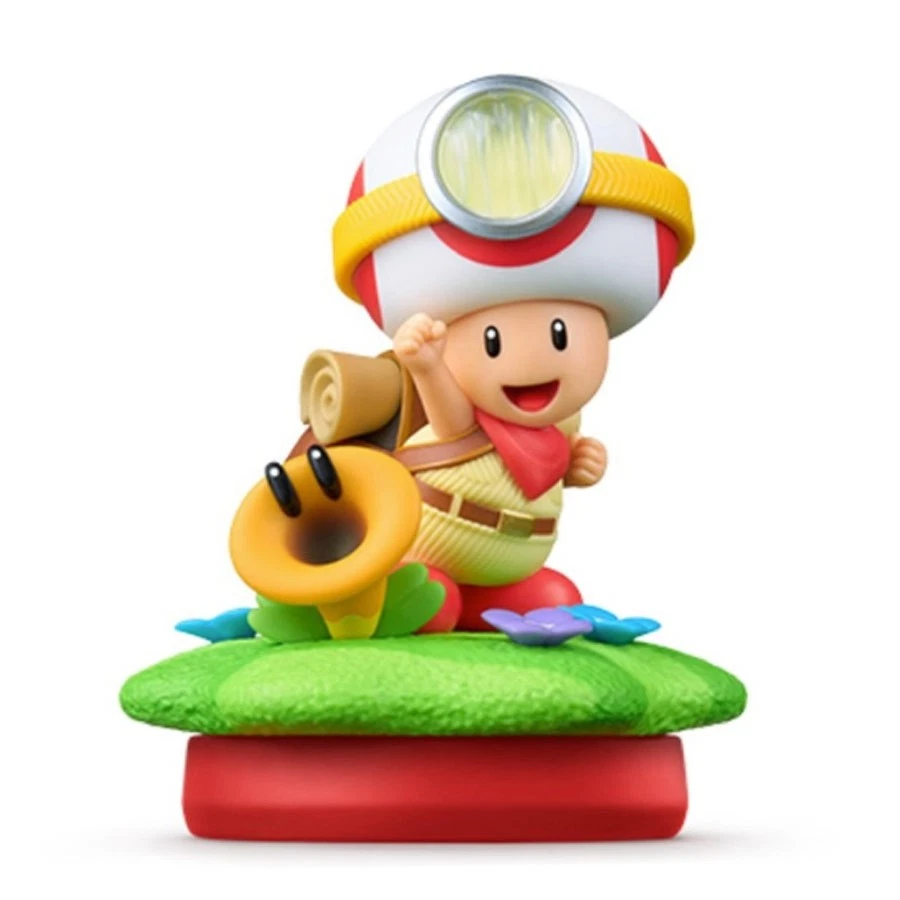 Figura Amiibo Captain Toad & Talking Flower Coleccion Super Mario [PO251378]