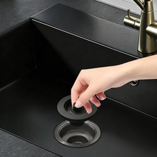 Sink Strainer 3 In 1 Pop Up Drain Stopper For Kitchen Sink Filter Drain