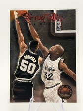 SkyBox 1993-94 Premium Insert Shaquille O'Neal David Robinson Shaq Talk #2