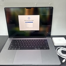 Apple MacBook Pro 16" A2485 M1 Pro 512GB SSD 16GB RAM Space Gray